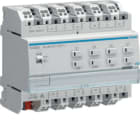 HAGER BOCCHIOTTI - MODULO VENEZIANE BUS KNX - 8 OUT 6A AC1 230V - 6 MOD.DIN