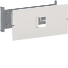 HAGER BOCCHIOTTI - Kit per 1 scatolato p250 estraibile orizzontale L600 H200 per quadro evo