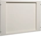 HAGER BOCCHIOTTI - Sistema Quadro Pannello Frontale Cieco Arretrato H600 L800 Mm Ral9010