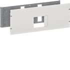 HAGER BOCCHIOTTI - Kit per 1 scatolato p630 rimovibile orizzontale L800 H300 per quadro evo