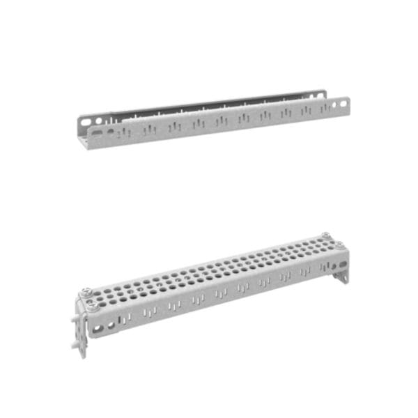 HAGER BOCCHIOTTI - 1 staffa per portabarre intermedio per quadro evo P600