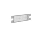 HAGER BOCCHIOTTI - Segregazione verticale anteriore scatolati attacchi posteriori L800 quadro evo