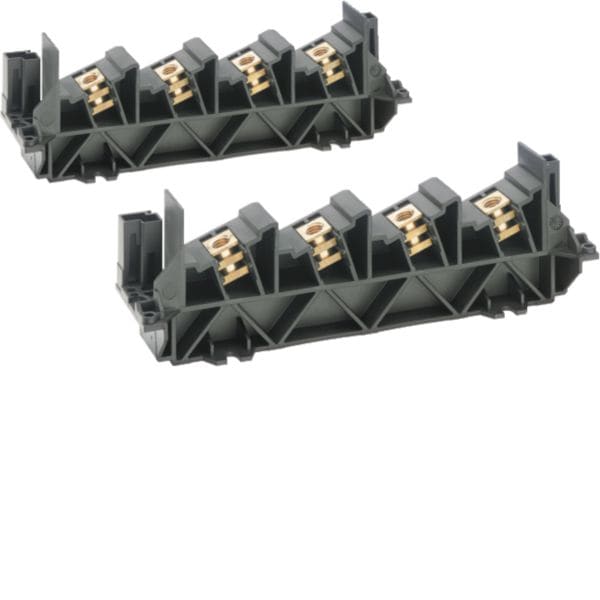 HAGER BOCCHIOTTI - Sistema Quadro 2 Supporti Barre Inclinati 250-630A 17,5Ka Barre Spessore 5-10Mm