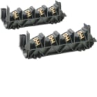 HAGER BOCCHIOTTI - Sistema Quadro 2 Supporti Barre Inclinati 250-630A 17,5Ka Barre Spessore 5-10Mm