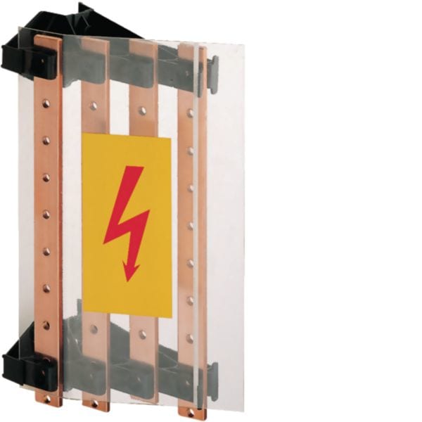 HAGER BOCCHIOTTI - Sistema Quadro Supporto Sistema Barre Laterale 250A 25Ka Barre Spessore 5Mm