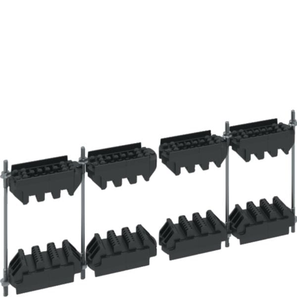 HAGER BOCCHIOTTI - Kit portabarre 3f+n per 3 barre spessore 10mm per quadro evo