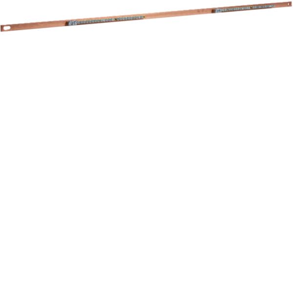 HAGER BOCCHIOTTI - Sistema Quadro Barra In Rame Sezione 12X6 Con Morsettiera Di Terra L750