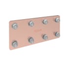 HAGER BOCCHIOTTI - 4 piastre di giunzione portata 800A per barre in alluminio quadro evo