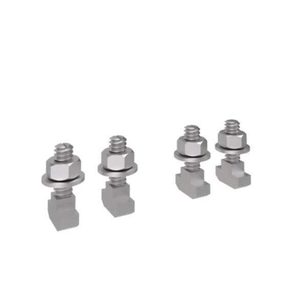 HAGER BOCCHIOTTI - 50 viti di connessione scorrevoli m8x25 per barre in alluminio quadro evo