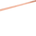 HAGER BOCCHIOTTI - Venezia Barra In Rame Circuito Protezione Sezione 25 X 5 Lunghezza 1750 Mm