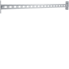 HAGER BOCCHIOTTI - Venezia Staffa Preforata Normale Dimensioni 600 X 25 Mm In Lamiera Zincata