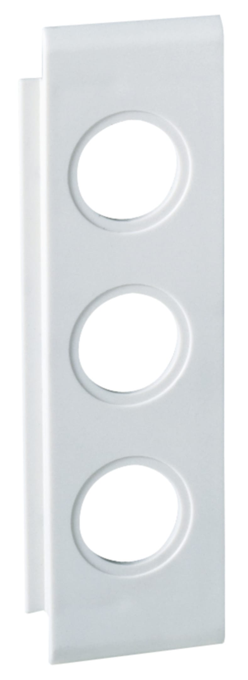 HAGER BOCCHIOTTI - AST W Adattatore scatola SDN-Tubo con fori D.22 linee TA-N/TA-EN/TA-GN BIANCO