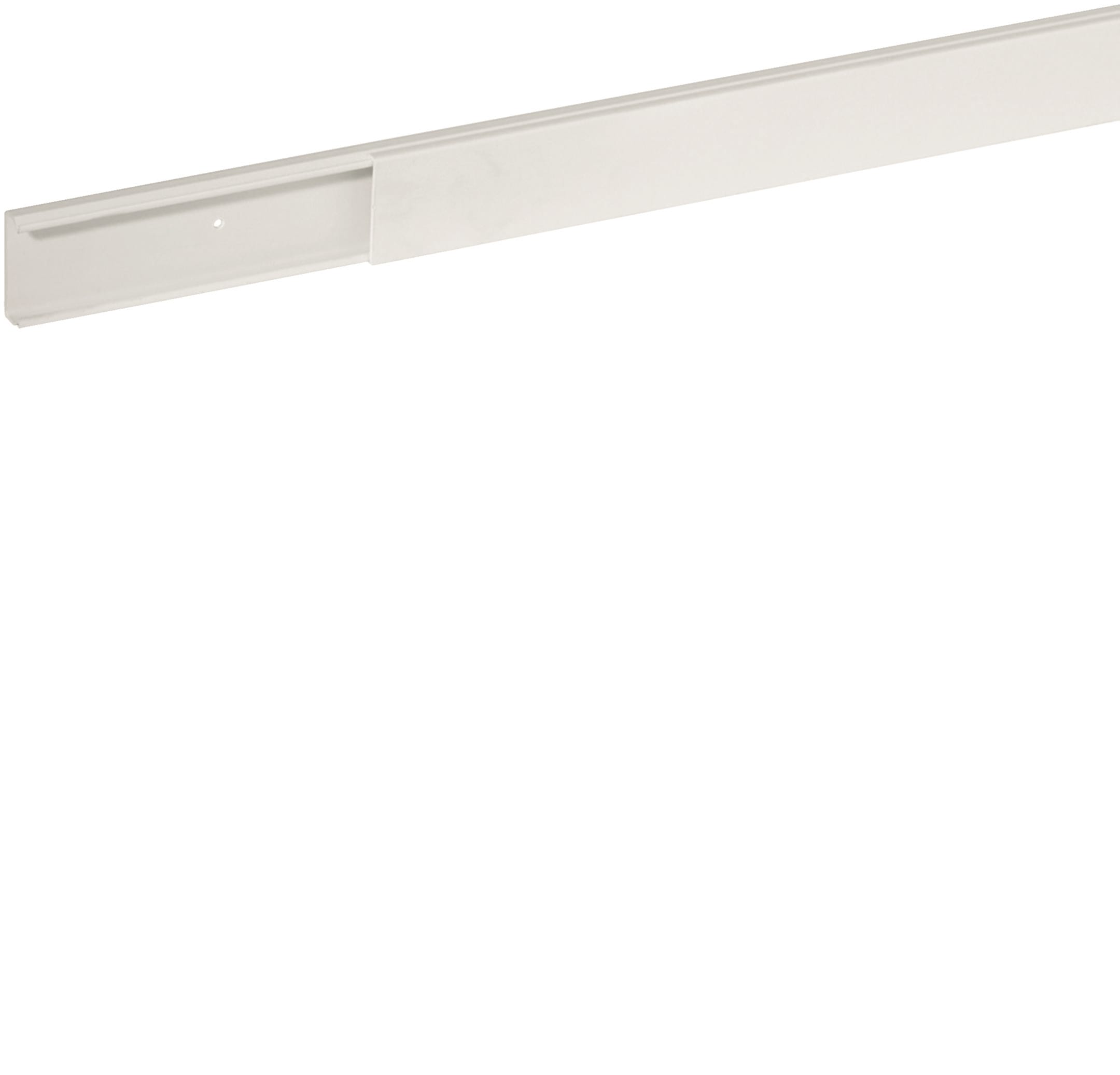 HAGER BOCCHIOTTI - TMC 30/1x10 W Minicanale monoscomparto con coperchio standard BIANCO