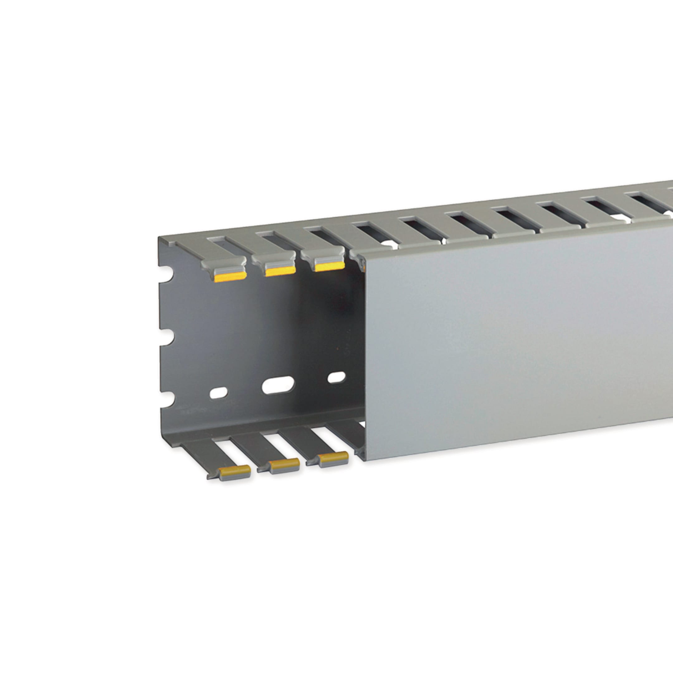 HAGER BOCCHIOTTI - Canaletta con coestruso morbido modulo 20 feritoia 8 grigio T1-N 80x60 G