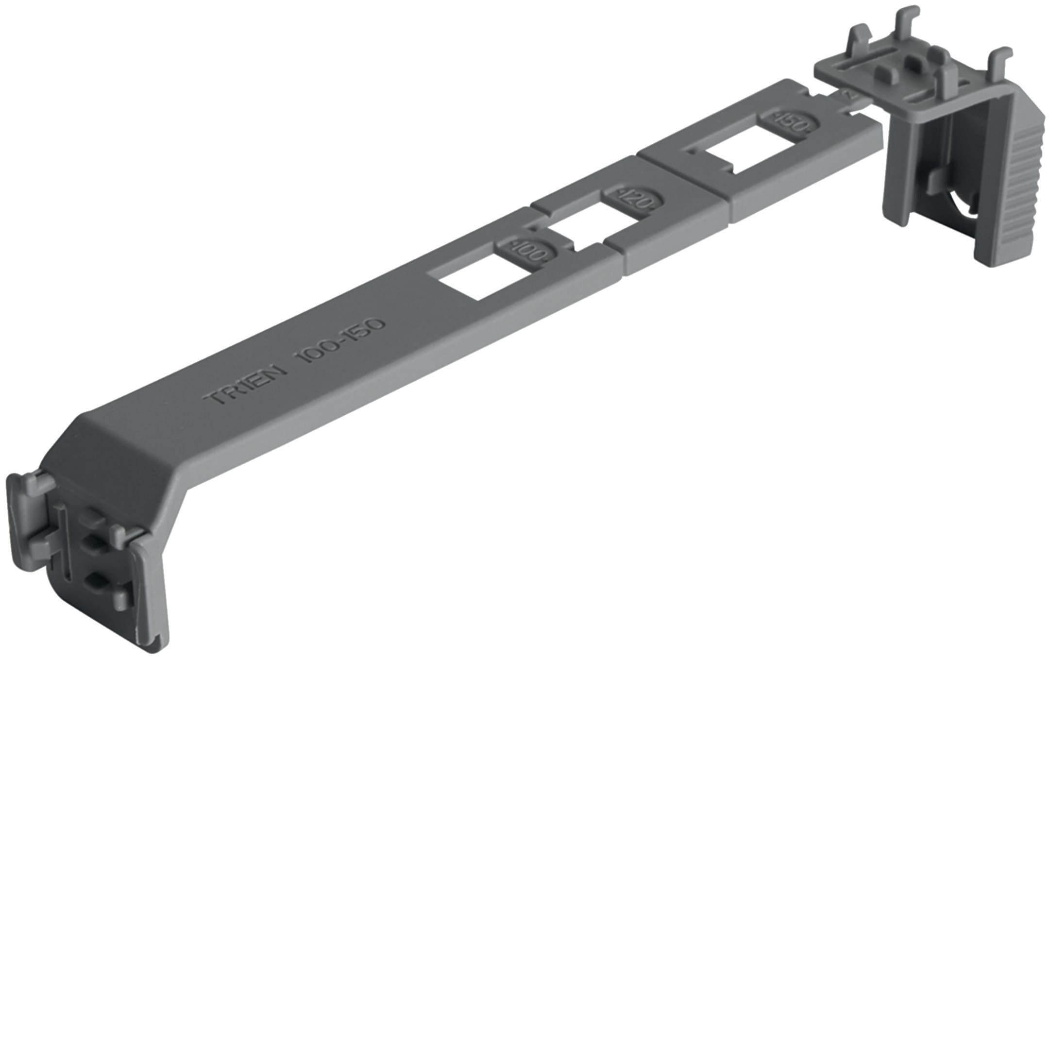 HAGER BOCCHIOTTI - Traversina tenuta cavi TR1-EN 100-150 per canalette per cablaggio T1-EN grigio