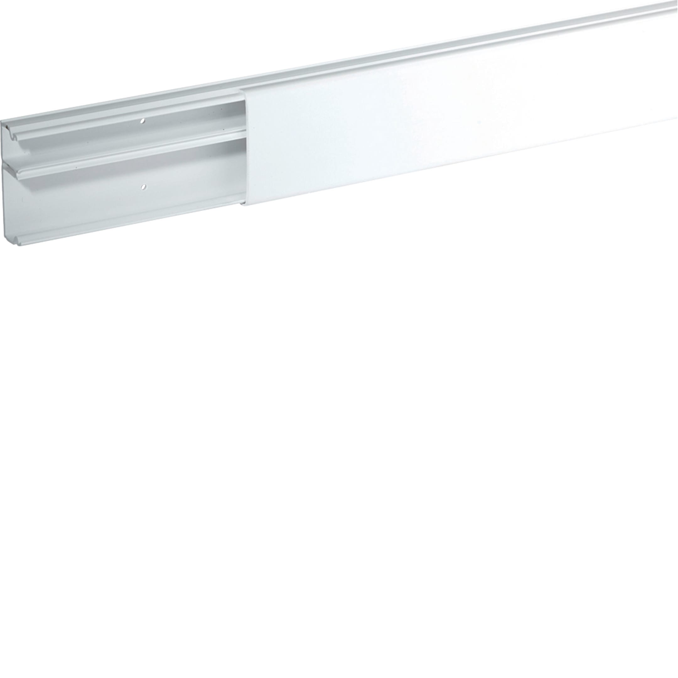HAGER BOCCHIOTTI - Canale porta apparecchi ad elevato design 52x20mm bianco Everest DESIGN 52 WE