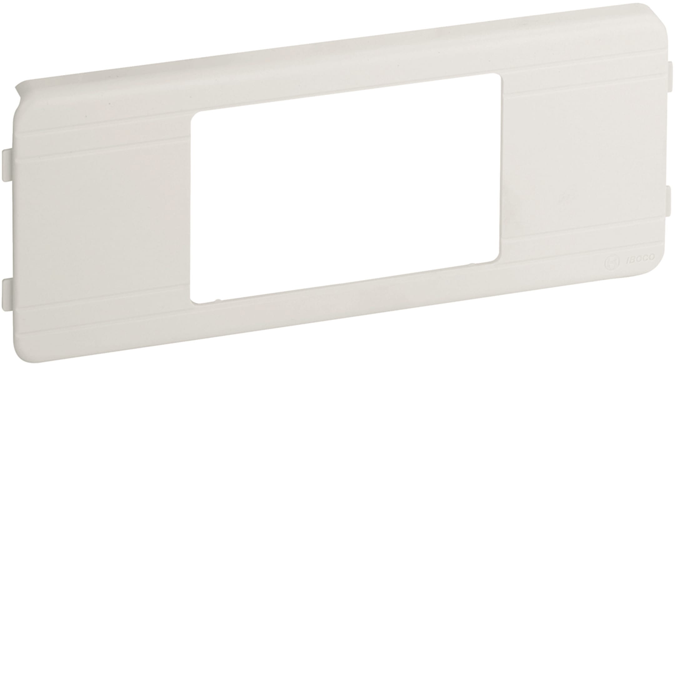 HAGER BOCCHIOTTI - CSA-3N 80 W Coperchio di protezione 3 moduli per canale TA-N BIANCO