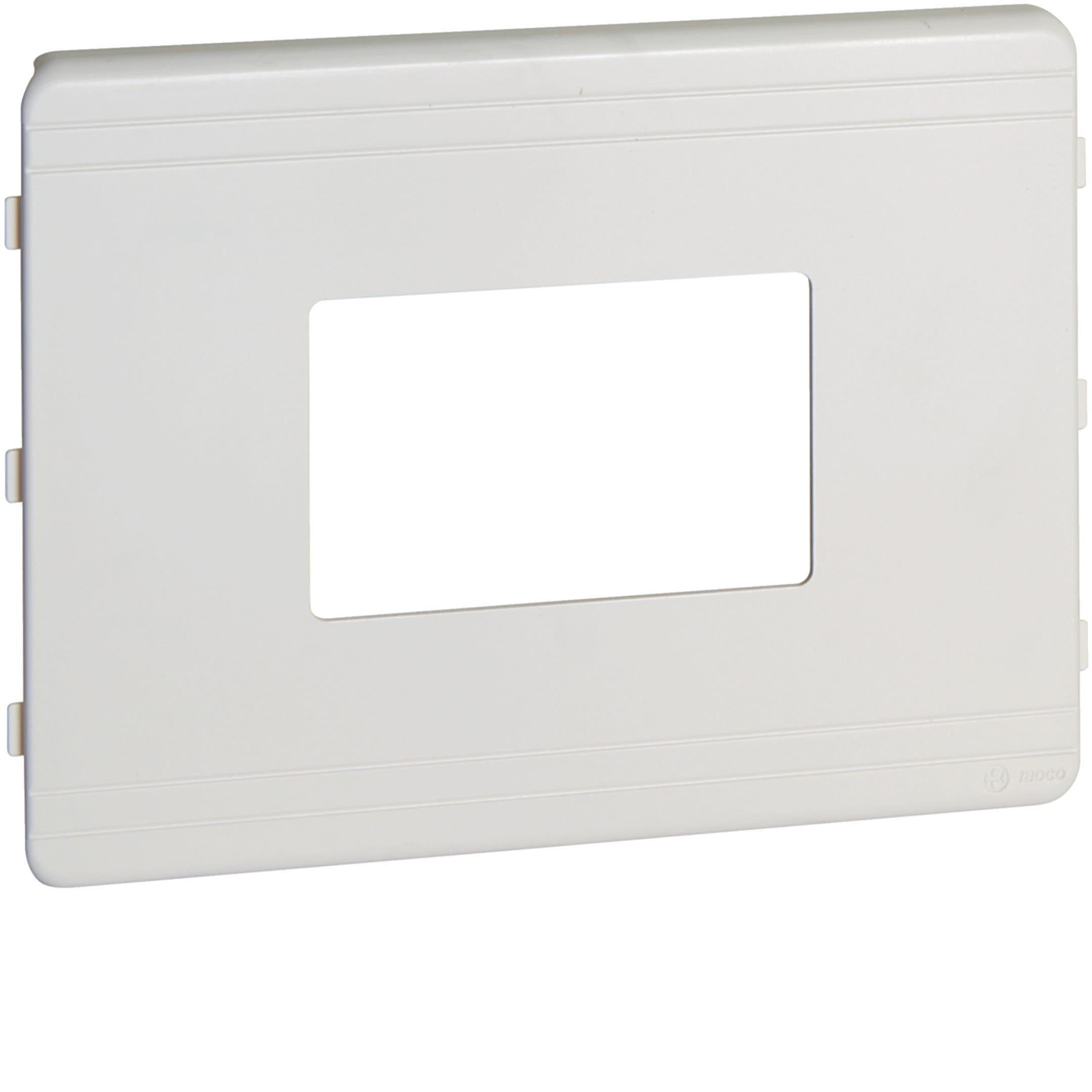 HAGER BOCCHIOTTI - CSA-3N 150 W Coperchio di protezione 3 moduli per canale TA-N BIANCO