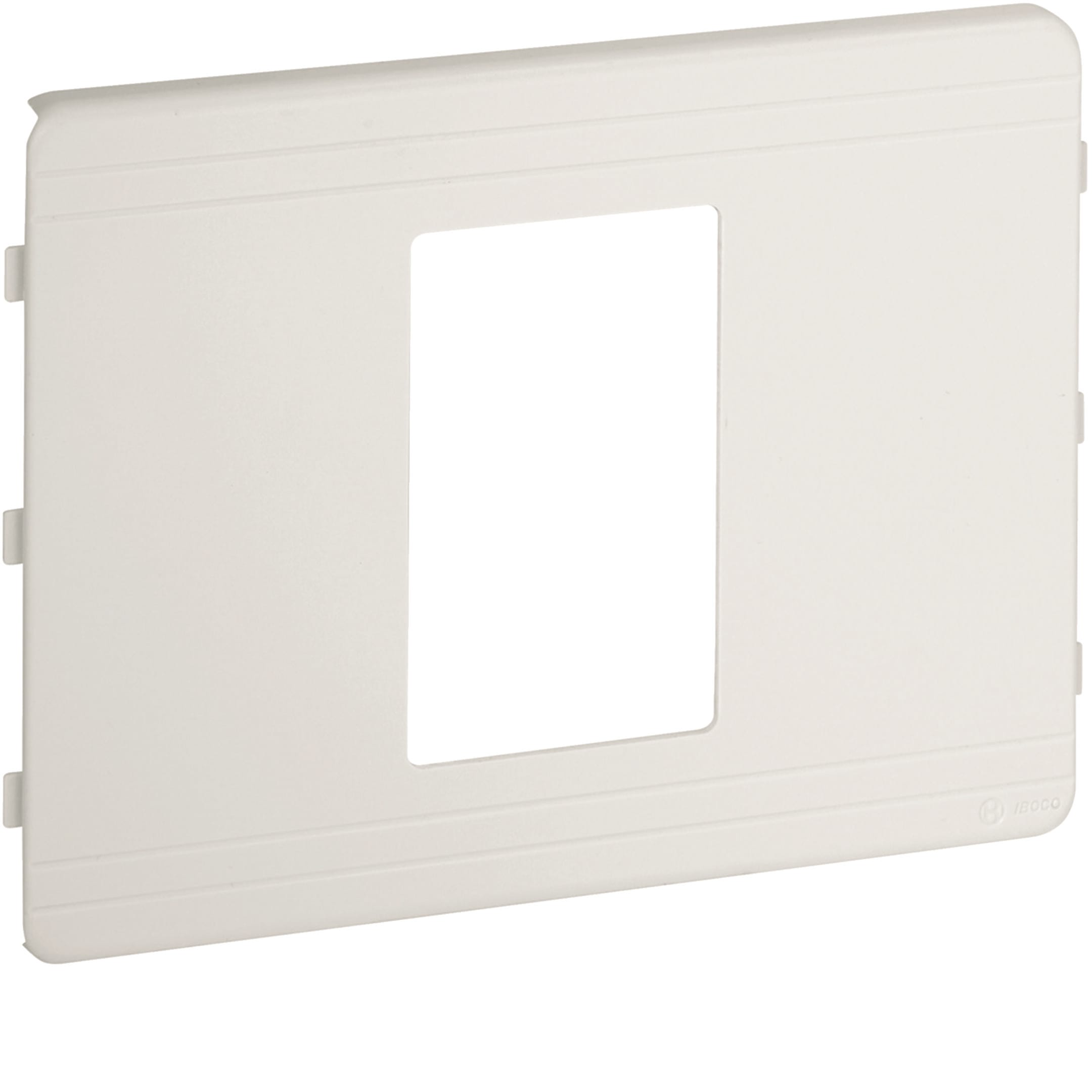 HAGER BOCCHIOTTI - Coperchio di protezione 3 mod verticale per canale TA-N bianco CSA-3N 150 V W