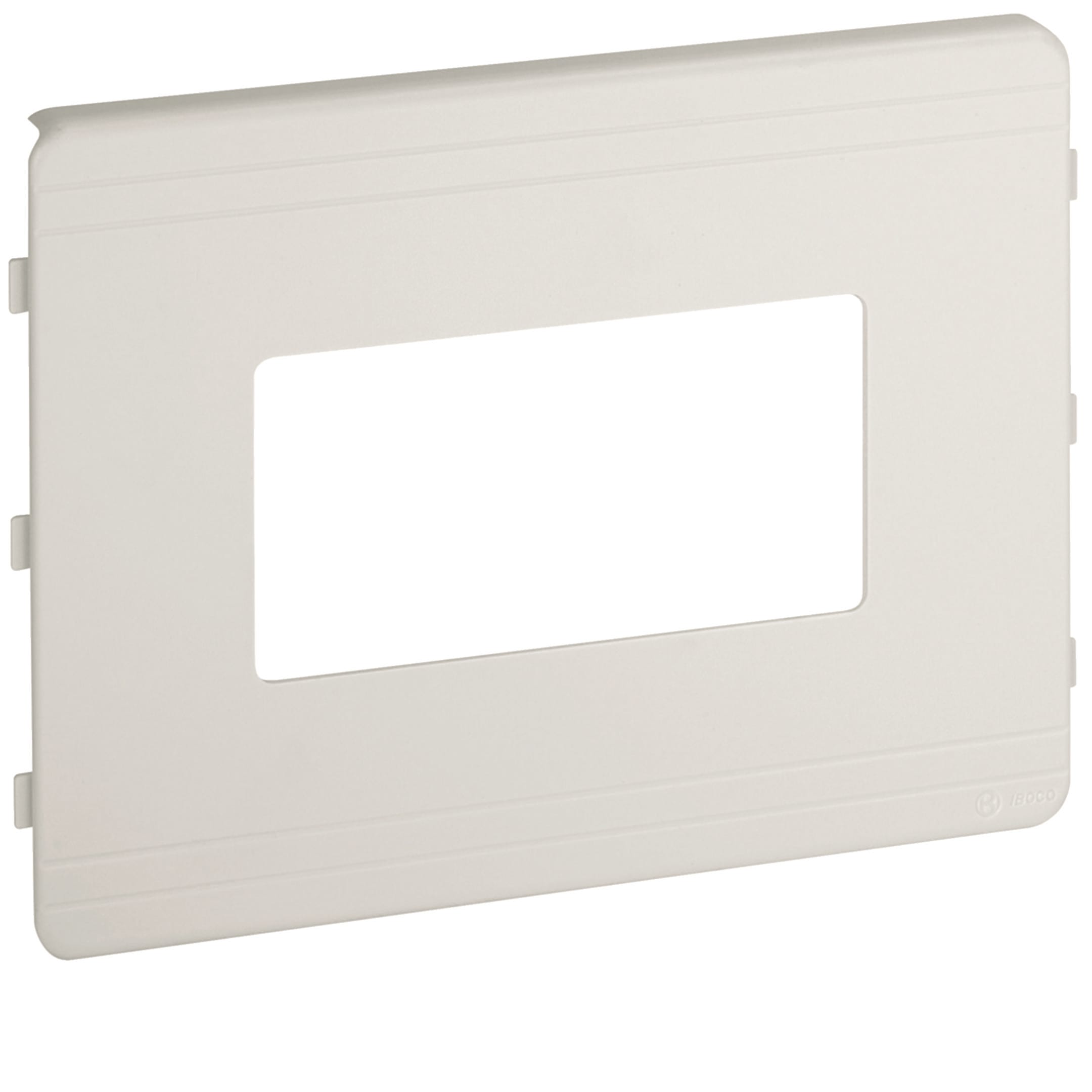 HAGER BOCCHIOTTI - CSA-4N 150 W Coperchio di protezione 4 moduli per canale TA-N BIANCO