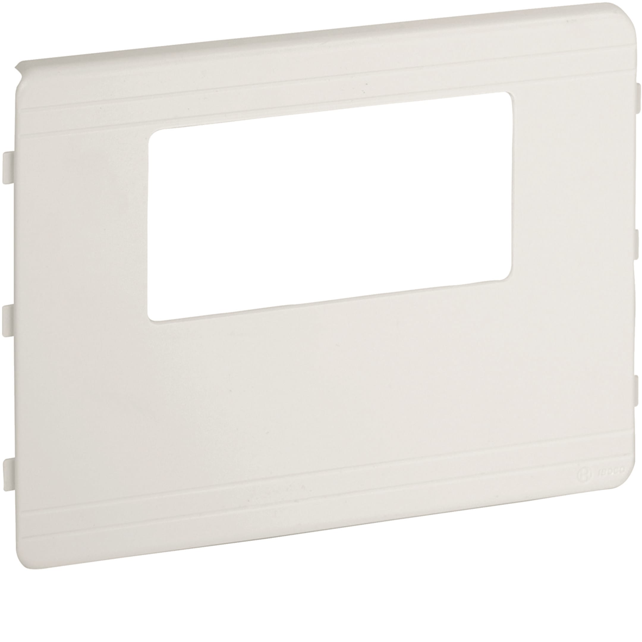 HAGER BOCCHIOTTI - CSA-4N 150 D W Coperchio di protezione 4 mod disassato per canale TA-N BIANCO