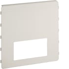 HAGER BOCCHIOTTI - Coperchio di protezione 4 mod disassato per canale TA-N bianco CSA-4N 200 D W