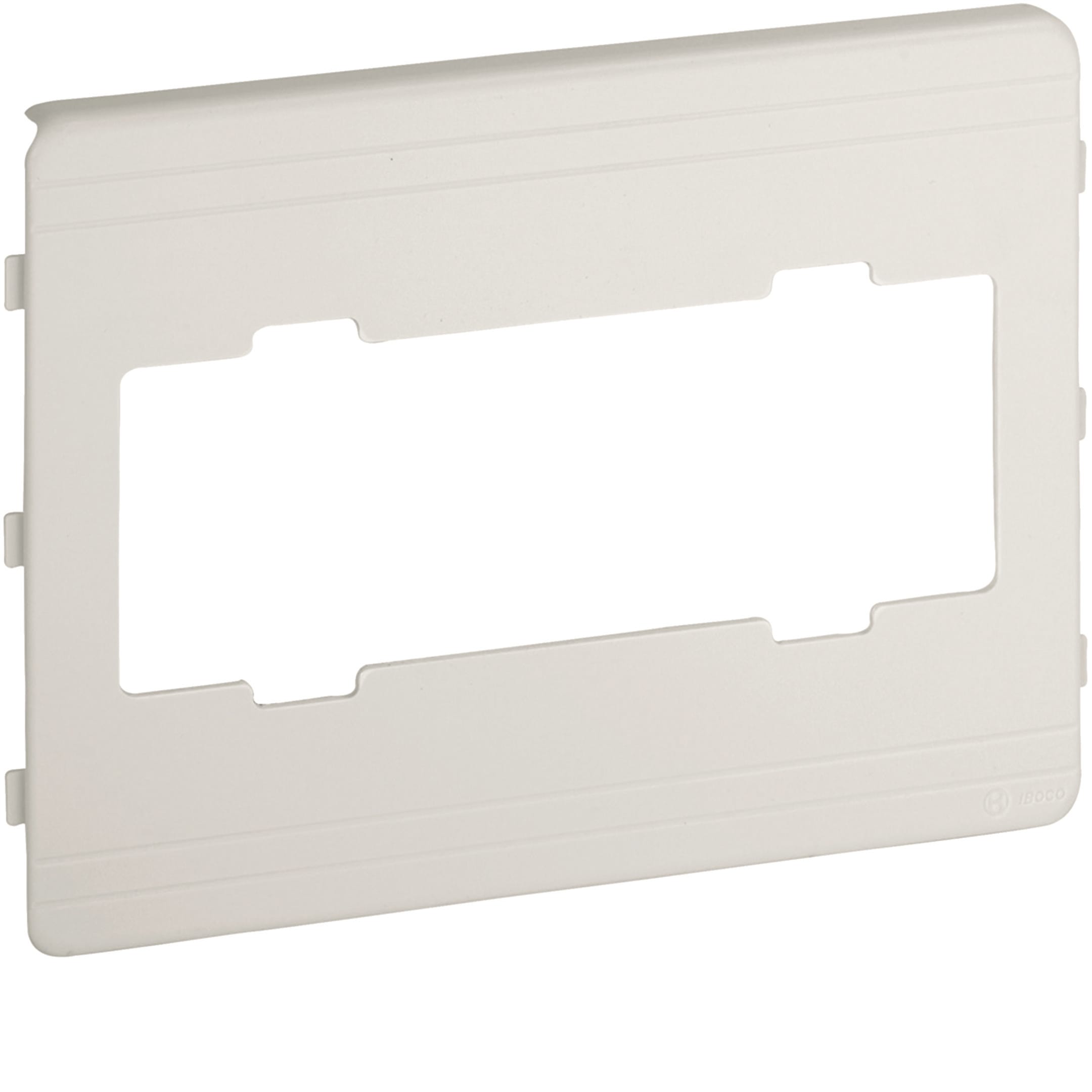 HAGER BOCCHIOTTI - Coperchio di protezione 6 moduli per canale TA-N bianco CSA-6N 150 W