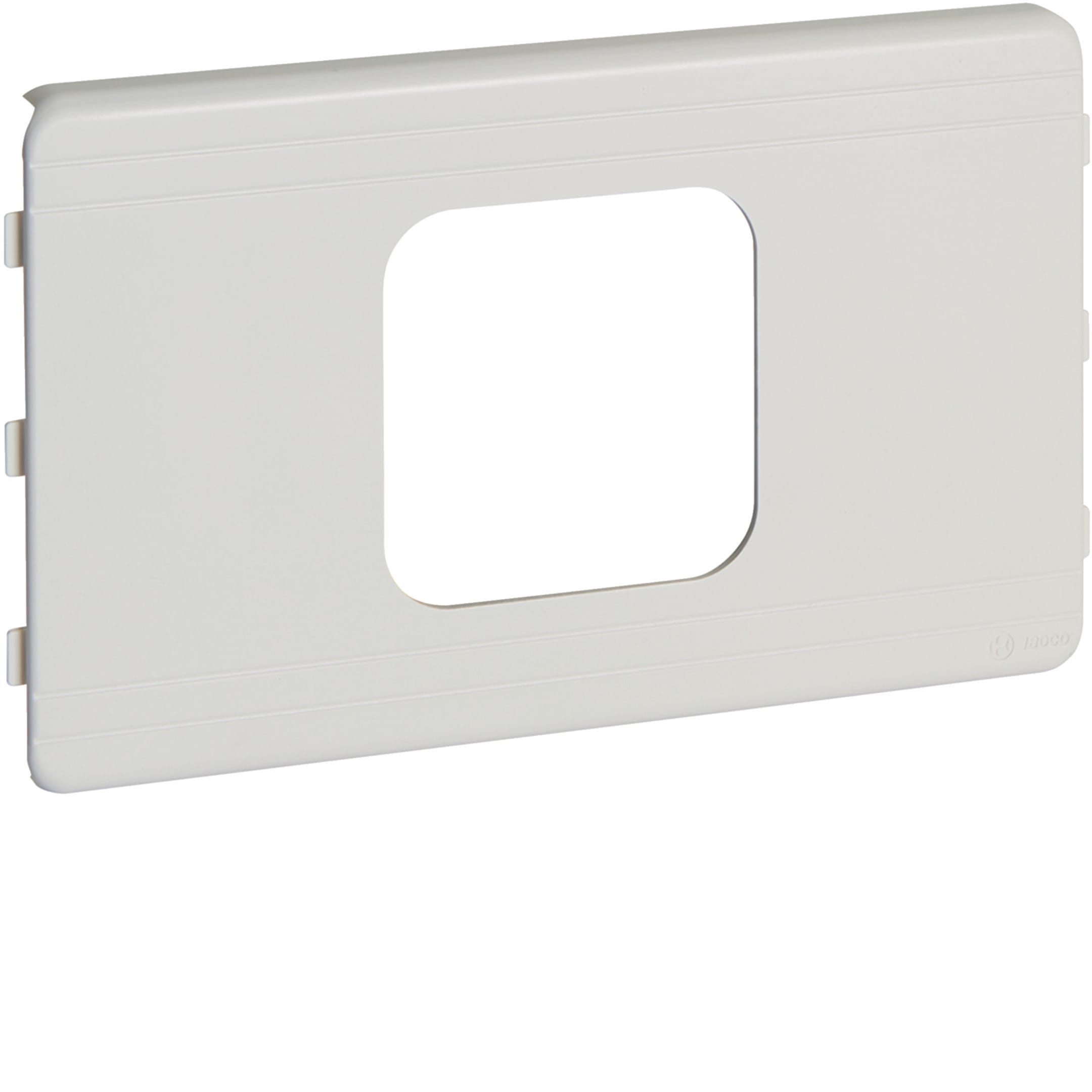 HAGER BOCCHIOTTI - CSA-60N 120 W Coperchio di protezione interasse 60/67 per canale TA-N BIANCO