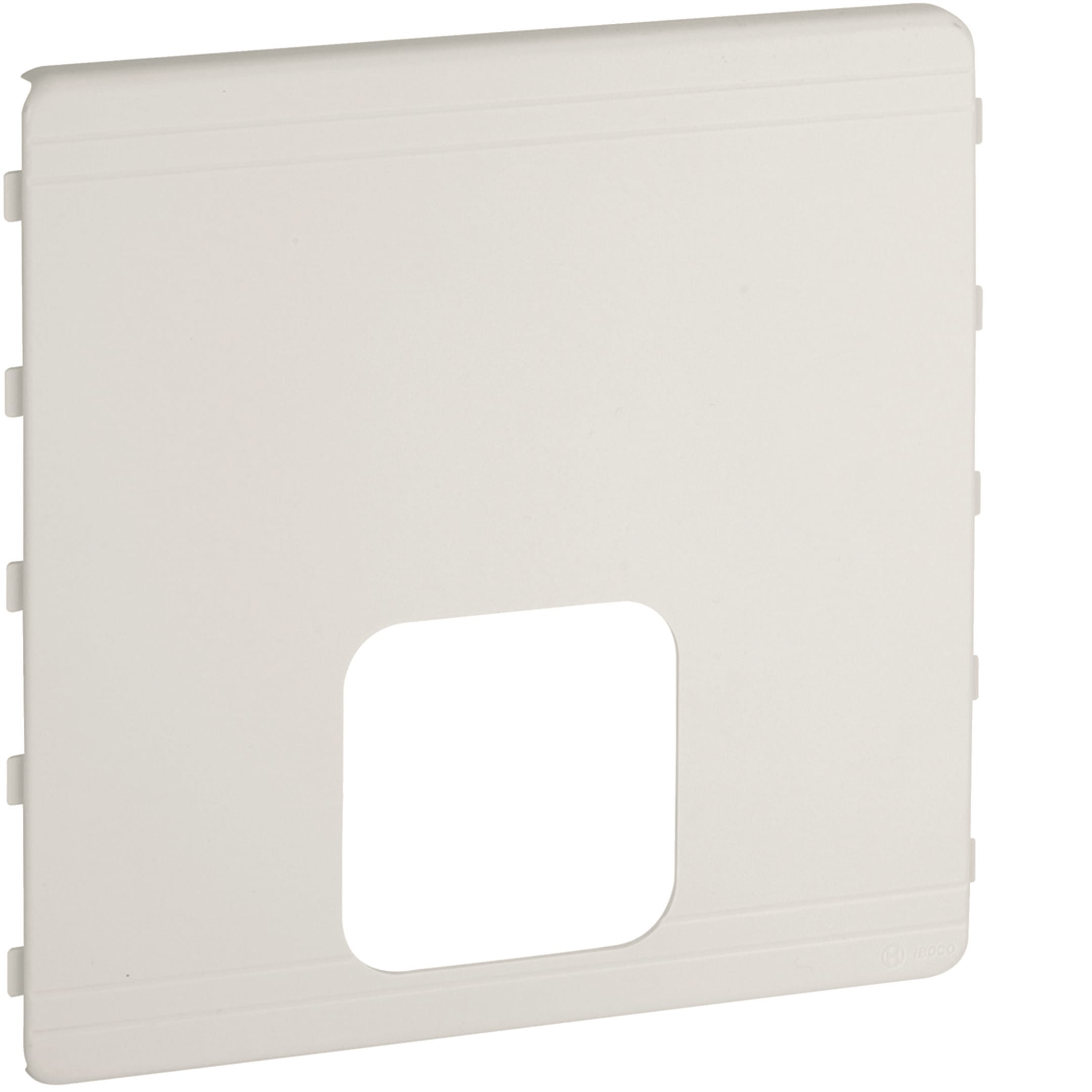 HAGER BOCCHIOTTI - CSA-60N 200 D W Coperchio di protezione interasse 60/67 disassato TA-N BIANCO