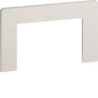 HAGER BOCCHIOTTI - Raccordo quadro/muro per canali linee TA-N / TA-EN bianco RQM 120 W