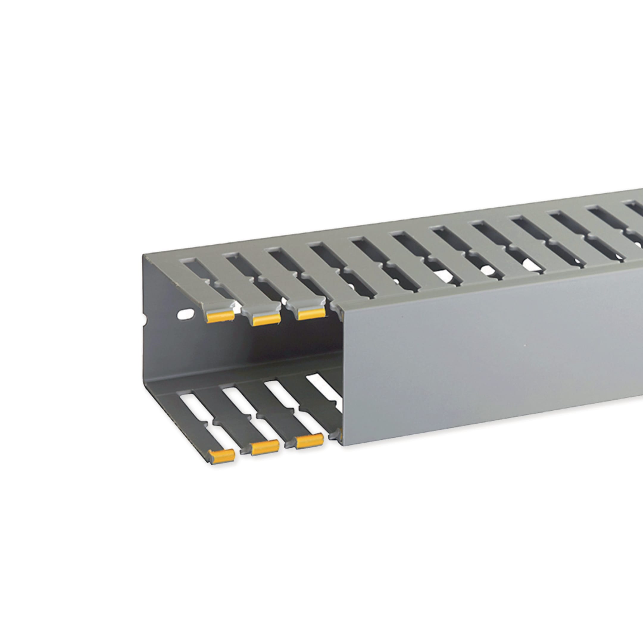 HAGER BOCCHIOTTI - Canaletta con coestruso morbido modulo 20 feritoia 8 grigio T1-N 60x100 G