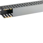 HAGER BOCCHIOTTI - Canaletta con coestruso morbido modulo 10 feritoia 4 grigio T1-EN 40x60 G