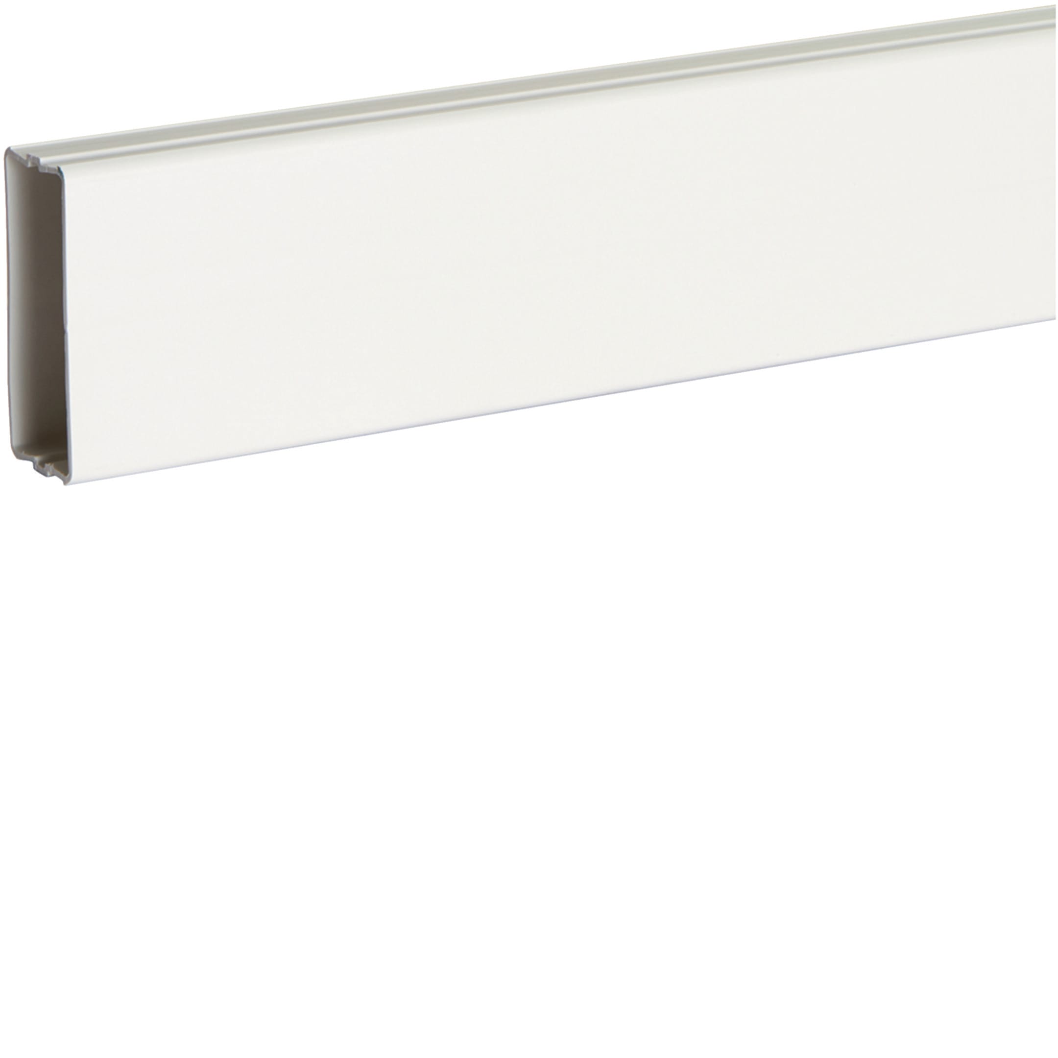 HAGER BOCCHIOTTI - Canale portacavi in plastica per solette di cemento METRO' 75x30