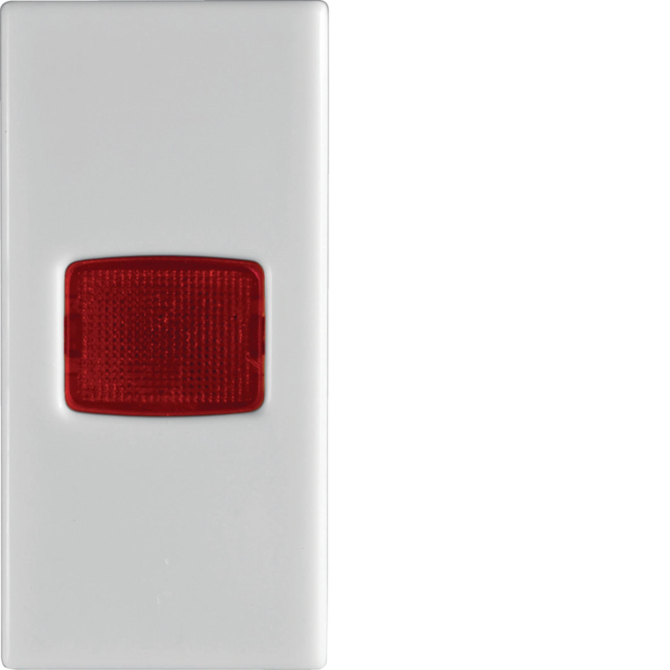 HAGER BOCCHIOTTI - SPIA PIANA LUMIN. WT Spia piana luminosa Pepita BIANCO