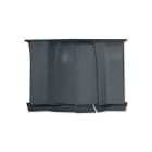 HAGER BOCCHIOTTI - Angolo interno variabile per canale battiscopa TBN nero ardesia AIBN A