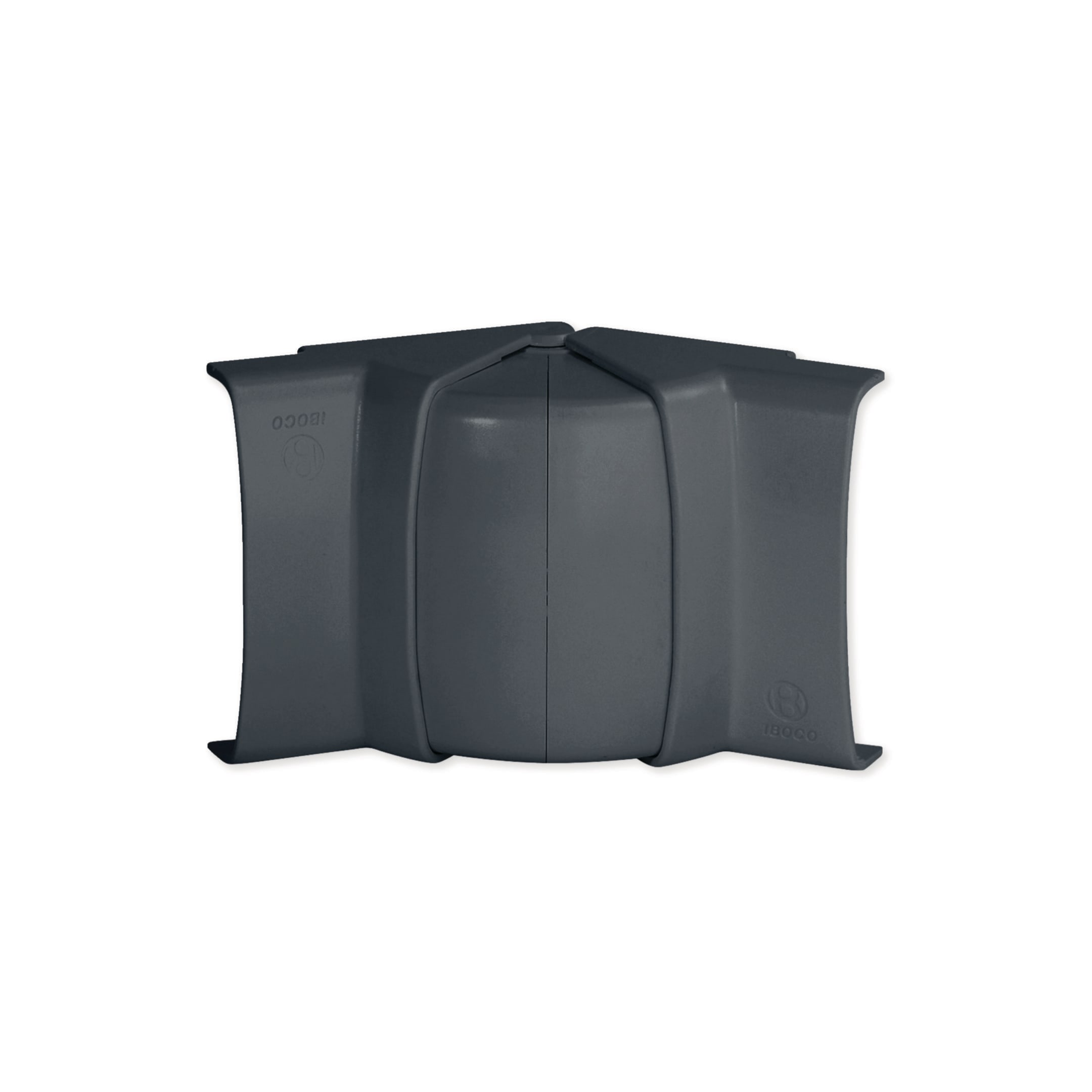 HAGER BOCCHIOTTI - Angolo interno variabile per canale cornice TCN nero ardesia AICN A