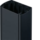 HAGER BOCCHIOTTI - Corpo colonna UNA in alluminio nero ardesia CORPO UNA 2700 NR