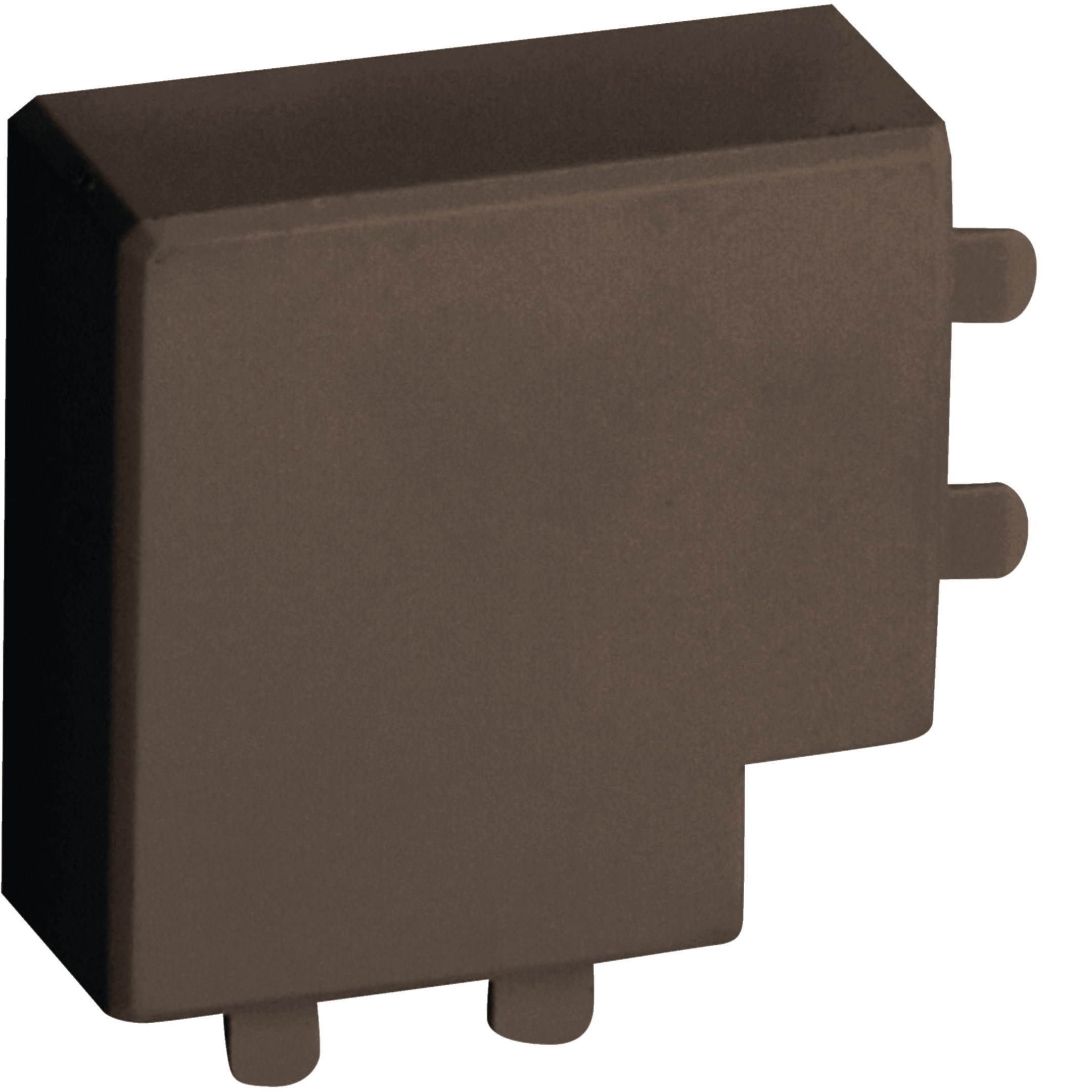 HAGER BOCCHIOTTI - Angolo piano per minicanali TMC / TMU marrone APM 22x10 B