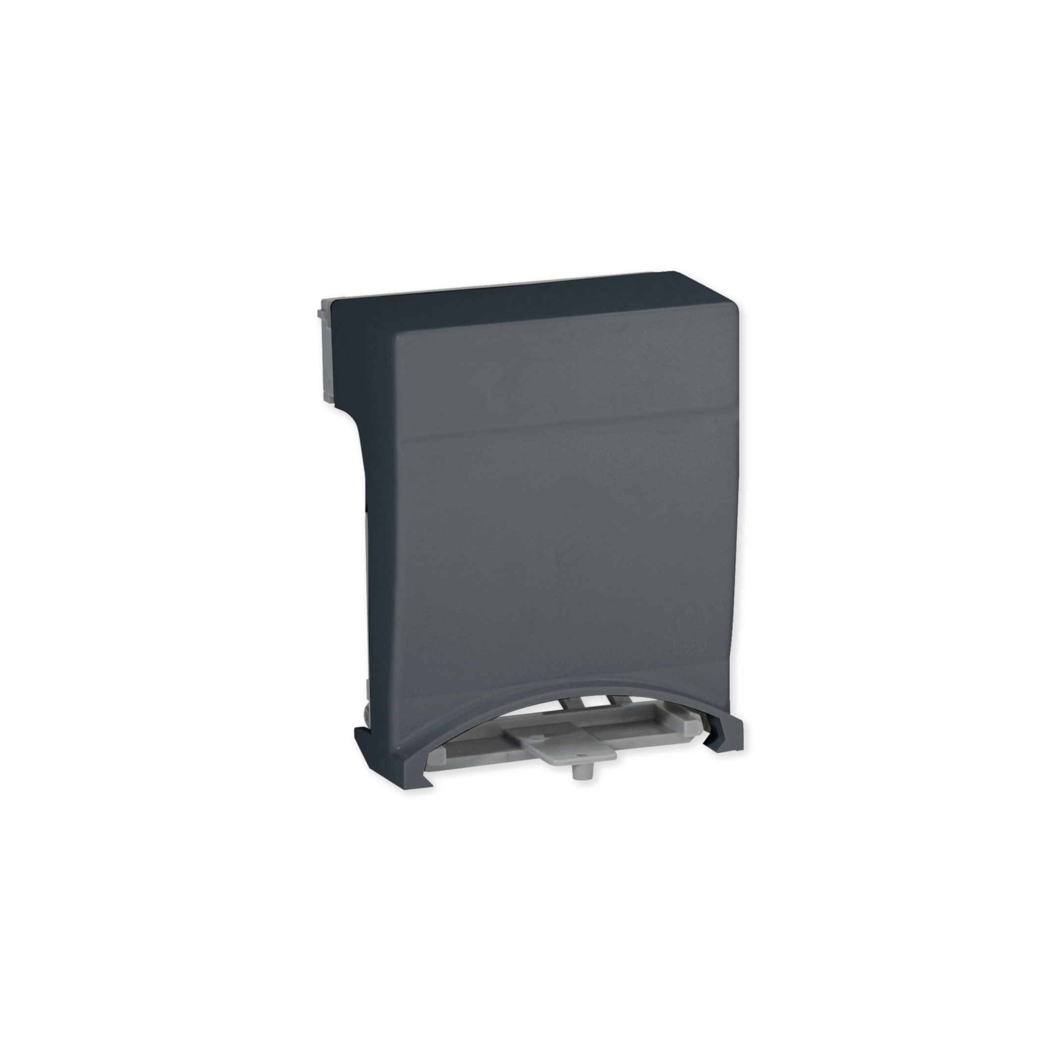 HAGER BOCCHIOTTI - Derivazione canale battiscopa TBN - sopra pavimento CSP-N nero ardesia DPN A