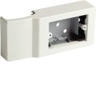 HAGER BOCCHIOTTI - Scatola porta apparecchi universale 3 moduli linea TCN bianco SRCNI W