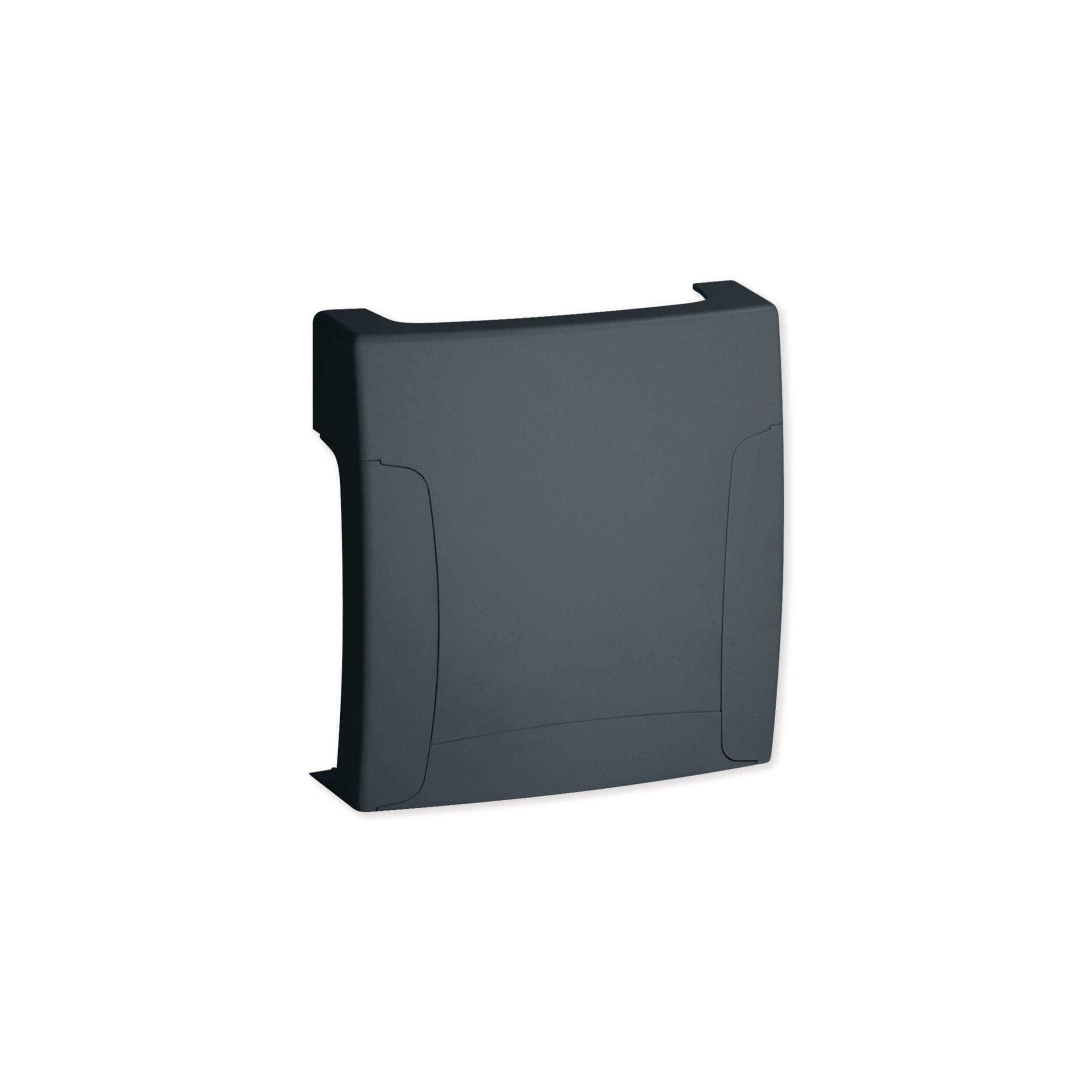 HAGER BOCCHIOTTI - DBA A Derivazione/angolo piano per canale TBA-Art NERO ARDESIA