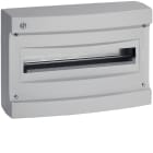 HAGER BOCCHIOTTI - IP40 STD 18 GRI Centralino 18 moduli senza portella Pablo IP40 Standard GRIGIO