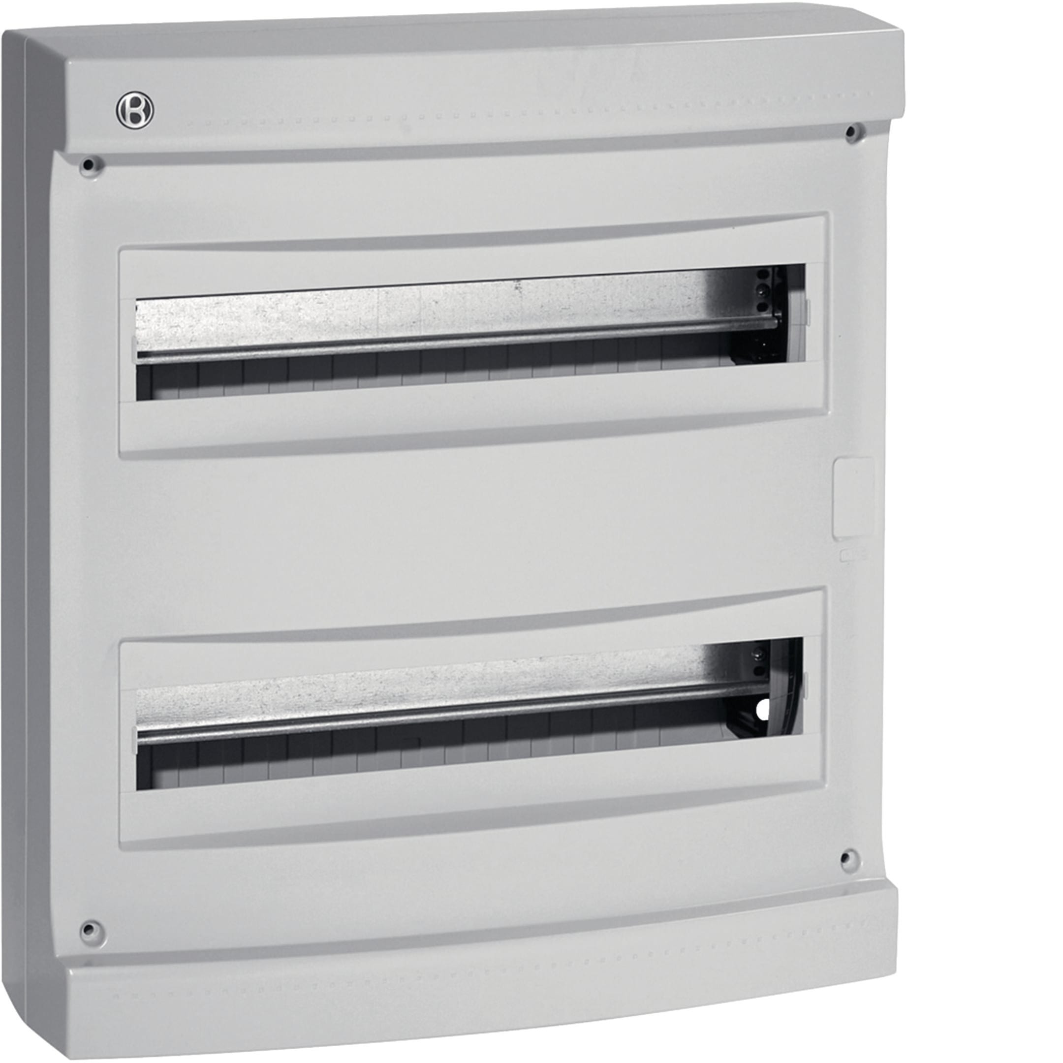 HAGER BOCCHIOTTI - IP40 STD 36 GRI Centralino 36 moduli senza portella Pablo IP40 Standard GRIGIO