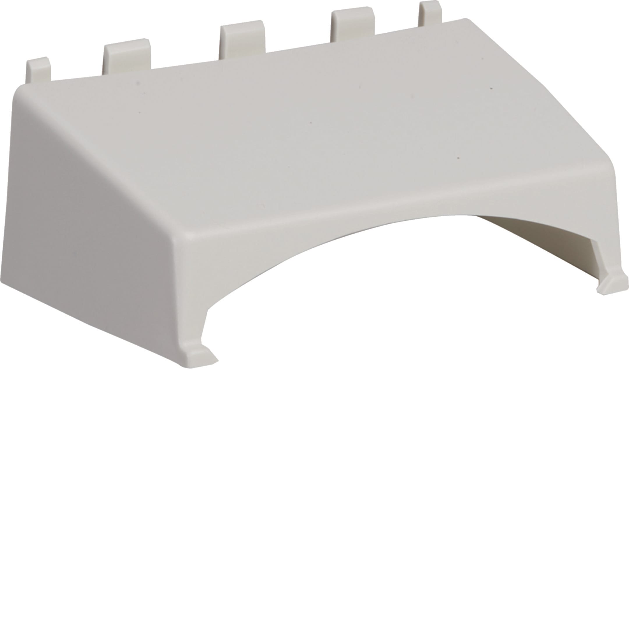 HAGER BOCCHIOTTI - Derivazione canale battiscopa TBA-Art / soprapavimento CSP-N bianco DPA W