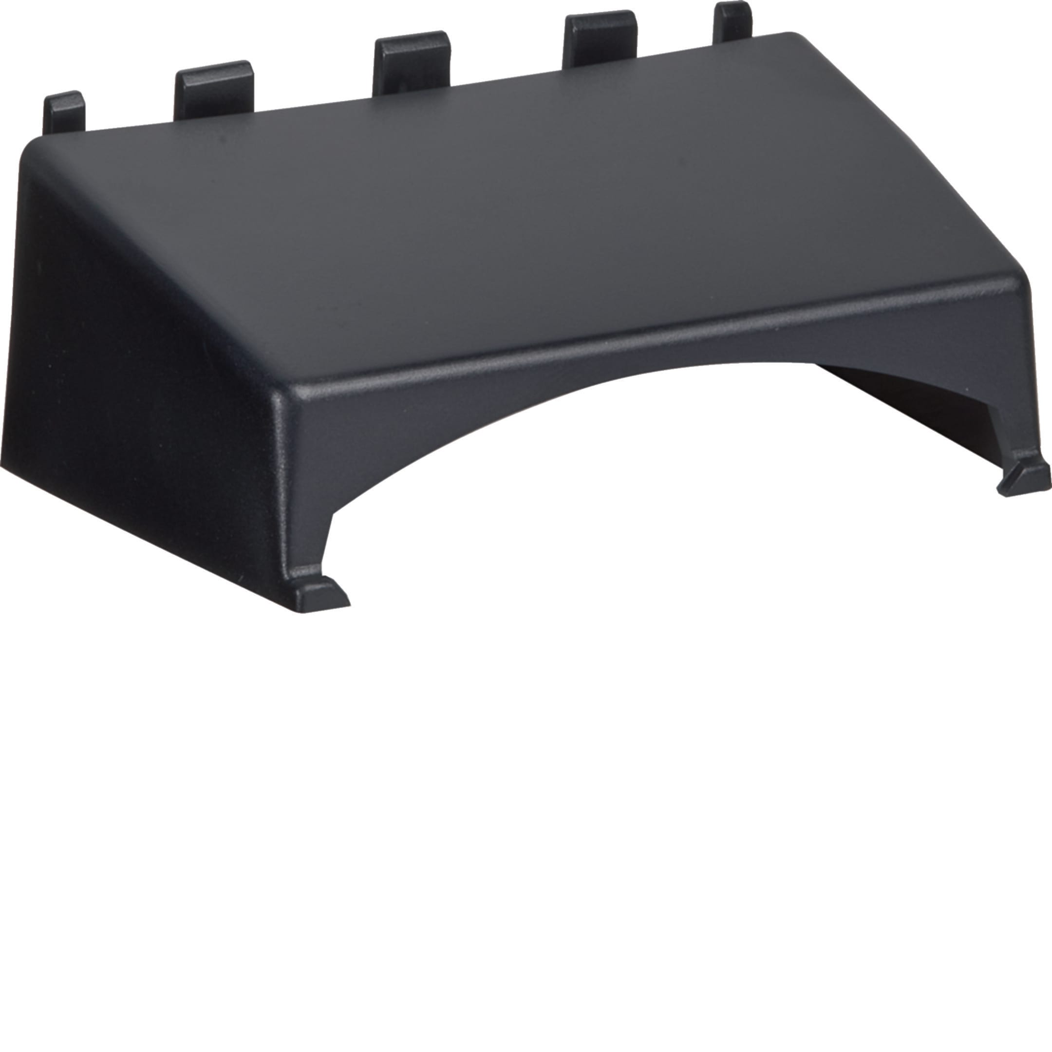 HAGER BOCCHIOTTI - Derivazione canale battiscopa TBA-Art / soprapavimento CSP-N nero ardesia DPA A