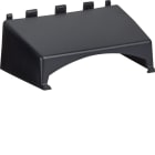 HAGER BOCCHIOTTI - Derivazione canale battiscopa TBA-Art / soprapavimento CSP-N nero ardesia DPA A