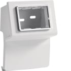 HAGER BOCCHIOTTI - SBN 3 AP W Scatola porta apparecchi Pepita per canale battiscopa TBN BIANCO