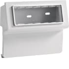 HAGER BOCCHIOTTI - SBN 6 AP W Scatola porta apparecchi Pepita per canale battiscopa TBN BIANCO