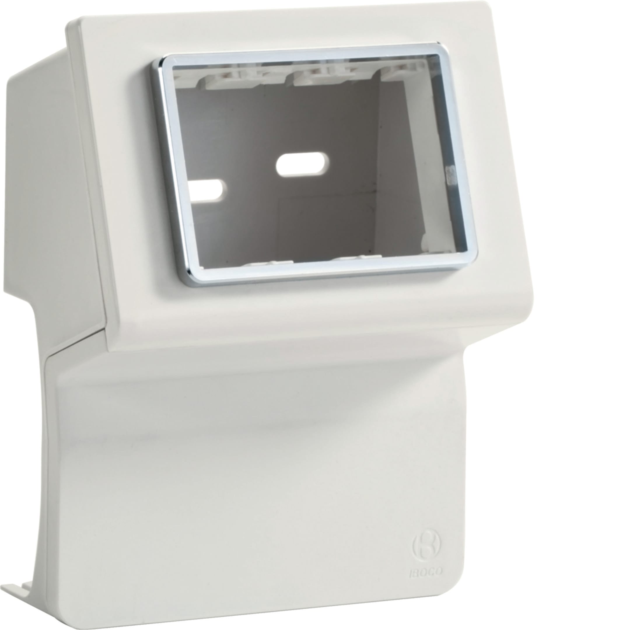HAGER BOCCHIOTTI - SCN 3 AP W Scatola porta apparecchi Pepita per canale cornice TCN BIANCO