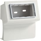 HAGER BOCCHIOTTI - Scatola porta apparecchi Pepita 4 moduli linea TCN bianco SCN 4 AP W